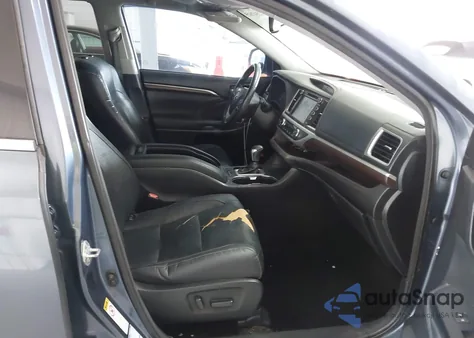 2014 Toyota Highlander Limited Platinum V6 z USA, uszkodzony, nr VIN 5TDDKRFH5ES056534